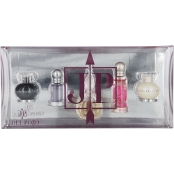 JESUS DEL POZO VARIETY JESUS DEL POZO VARIETY by Jesus Del Pozo SET-5 PIECE VARIETY WITH J DEL POZO IN WHITE .13 OZ  & HALLOWEEN KISS .13 OZ  & DUENDE ESSENCIA .15 OZ & HALLOWEEN .15 OZ & J DEL POZO IN BLACK .13 OZ AND ALL ARE EDT MINIS for WOMEN