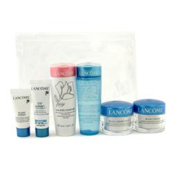 LANCOME by Lancome Blanc Expert Travel Set: Confort Galatee + Tonique Eclat + Hydrating Cream + Night Cream + Eye Serum + BB Base -6pcs for WOMEN