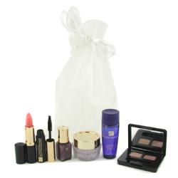 ESTEE LAUDER by Estee Lauder Travel Set: Make Up Remover + Time Zone Cream + Perfectionist + Lipstick + Mascara + Eyeshadow -6pcs for WOMEN