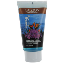 CALGON CALGON by Coty BRAZILIAN BEAUTY PARADISE FLOWER & HIBISCUS BODY WASH 3.5 OZ for UNISEX