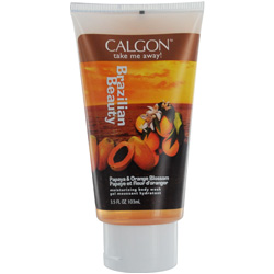 CALGON CALGON by Coty BRAZILIAN BEAUTY PAPAYA & ORANGE BLOSSOM BODY WASH 3.5 OZ for WOMEN