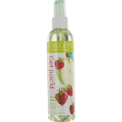 CALGON CALGON by Coty GET JUIC'D STRAWBERRY GREEN APPLE BODY MIST 8 OZ for WOMEN