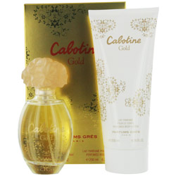 CABOTINE GOLD CABOTINE GOLD by Parfums Gres SET-EDT SPRAY 3.4 OZ & BODY LOTION 6.7 OZ for WOMEN