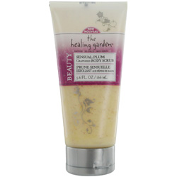 HEALING GARDEN BEAUTY by Coty SENSUAL PLUM BODY SCRUB 5.6 OZ for UNISEX