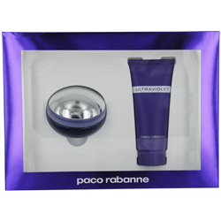 ULTRAVIOLET ULTRAVIOLET by Paco Rabanne SET-EAU DE PARFUM SPRAY 2.7 OZ & BODY LOTION 3.4 OZ for WOMEN
