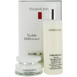 ELIZABETH ARDEN by Elizabeth Arden Visible Difference Refining Moisture Cream Complex 2.5 oz + Visible Difference Special Moisture Formula For Body Care 10 oz for WOMEN