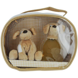 BABY GUND SET-HONEY ALCOHOL FREE EDT SPRAY 3.4 OZ & BARKING PLUSH TOY for UNISEX
