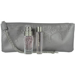 THIERRY MUGLER WOMANITY by Thierry Mugler SET-EAU DE PARFUM PURSE SPRAY .33 OZ & EAU DE PARFUM REFILL .33 OZ & POUCH for WOMEN