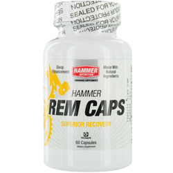 Hammer Nutrition REM Caps- All Natural Sleep Aid- Dietary Supplement 60 capsules for UNISEX