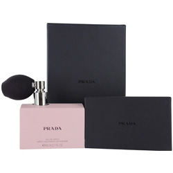Prada by Prada SET-EAU DE PARFUM REFILLABLE SPRAY 2.7 OZ & PRADA SAFFIANO CASE for WOMEN
