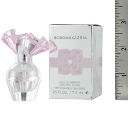 BCBGMAXAZRIA by Max Azria EAU DE PARFUM SPRAY .25 OZ MINI for WOMENLaunched by the design house of Max Azria in , BCBGMAXAZRIA by Max Azria for WOMEN posesses a blend of:  It is recommended for  wear.
