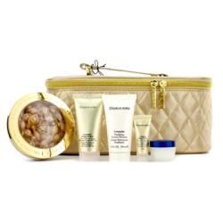 ELIZABETH ARDEN by Elizabeth Arden Ceramide Gold Mothers Set: Gold Capsules + Moisture Cream + Cream Cleanser + Moisture Cream + Eye Cream + Bag --5pcs+1bag for WOMEN