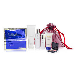 SHISEIDO by Shiseido Revital Set: Perfumed Shower Gel + Whitening Moisturizer EX II + Cleansing Foam II + Whitening Moisturizer EX II + Lifting Mask Science EX + Maquillage --6pcs for WOMEN