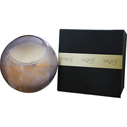 LAVENDER CANDLE GLOBE by Lavender Candle Globe THE INSIDE OF THIS 4 in POLISHED GLOBE IS PAINTED WITH WAX TO CREATE SWIRLS OF GOLD AND RICH HUES AND COMES IN A SATIN COVERED GIFT BOX. CANDLE IS FILLED WITH A TRANSLUCENT WAX AND SCENTED WITH MYSTERIA. BURN