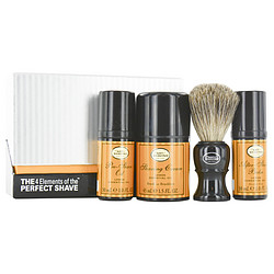 The Art Of Shaving by The Art Of Shaving MID SIZE THE 4 ELEMENTS OF THE PERFECT SHAVE - LEMON ( Pre Shave Oil 1oz + Shave Crm 1.5oz + A/S Balm 1oz + Shaving Brush -4pcs for MEN