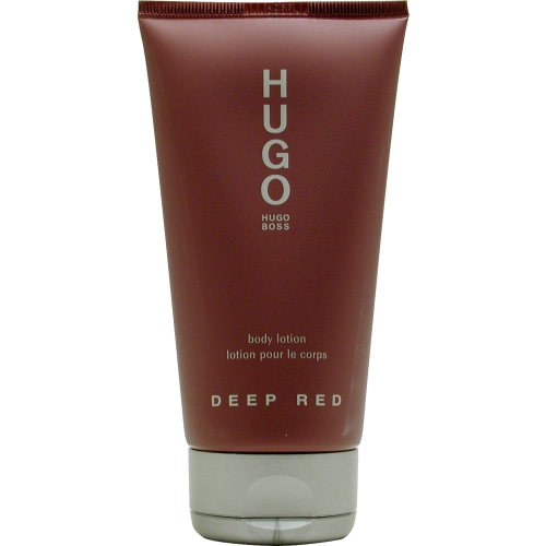hugo boss deep red body lotion