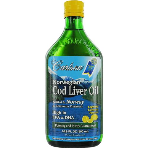 Carlson Norwegian Cod Liver Oil Lightly Lemon Taste High In Epa & Dha 16.9 oz 88395013522 eBay