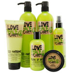 LOVE PEACE & THE PLANET hair care