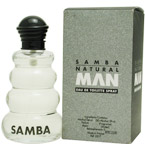 SAMBA NATURAL MAN COLOGNE EDT SPRAY 3.4 OZ,Perfumers Workshop,Fragrance