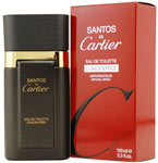 Cartier SANTOS DE CARTIER COLOGNE EDT SPRAY 3.4 OZ,Cartier,Fragrance