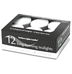Tealight Candle By Tealight Candle Box Of 12 Fragrance Free Tealights.  Each Burns For Approximately 6 Hours