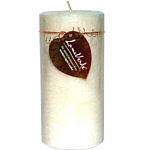 VANILLA TOASTED SCENTED ONE 6 inch PILLAR, TOASTED VANILLA SCENTED CANDLE. MADE OF PURE VEGETABLE WAX AND COTTON WICKING FOR A CLEAN AND FRAGRANT BURN.  BURNS APPROX. 120 HRS,VANILLA TOASTED SCENTED,Candle