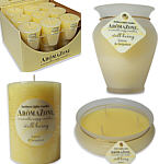 WELL BEING AROMATHERAPY CANDLE VOTIVE BOX SET, 18 AROMATHERAPY VOTIVES.  USES THE ESSENTIAL OIL OF LEMON & BERGAMOT FOR A FEELING OF OPTIMISM AND STRENGTH. EACH VOTIVE BURNS APPROX. 15 HRS.,WELL BEING AROMATHERAPY,Candle