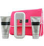 FCUK by French Connection SET-EDT SPRAY 1.7 OZ & BODY LOTION 1.7 OZ & SHOWER GEL 1.7 OZ & COSMETIC BAG