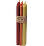 Buy discounted TAPERS AUTUMN BREEZE SIX TAPERS, EACH 12 INCHES LONG. COLORS ARE BORDEAUX, TERRA COTTA & WHEAT. TAPERS ARE FRAGRANCE FREE, SMOKELESS & DRIPLESS AND BURN APPROX. 12 HRS online.