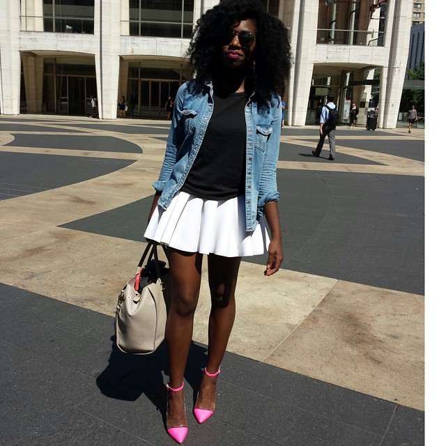 What They're Wearing: Beauty Bloggers & Fashionistas at NYFW | Eau Talk ...