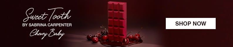 Sweet Toothy by Sabrina Carpenter, Cherry Baby, shop now