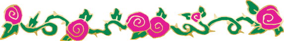 A collage of roses