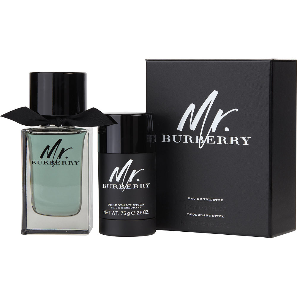버버리 미스터 버버리 세트 오드뚜왈렛 100ml, 데오드란트 스틱 75ml (여행 상품)