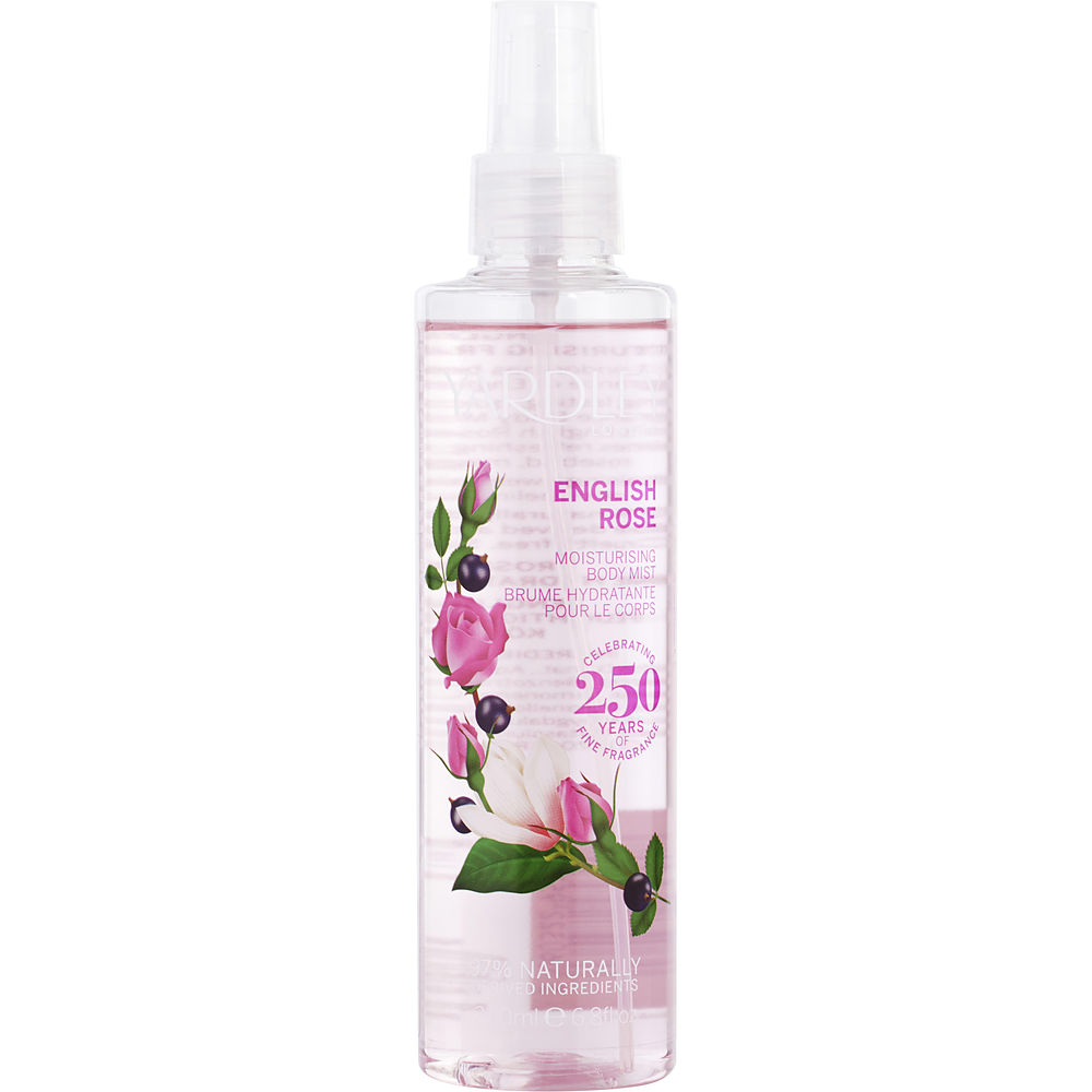 야들리 잉글리쉬 로즈 프레그런스 바디 미스트 200ml