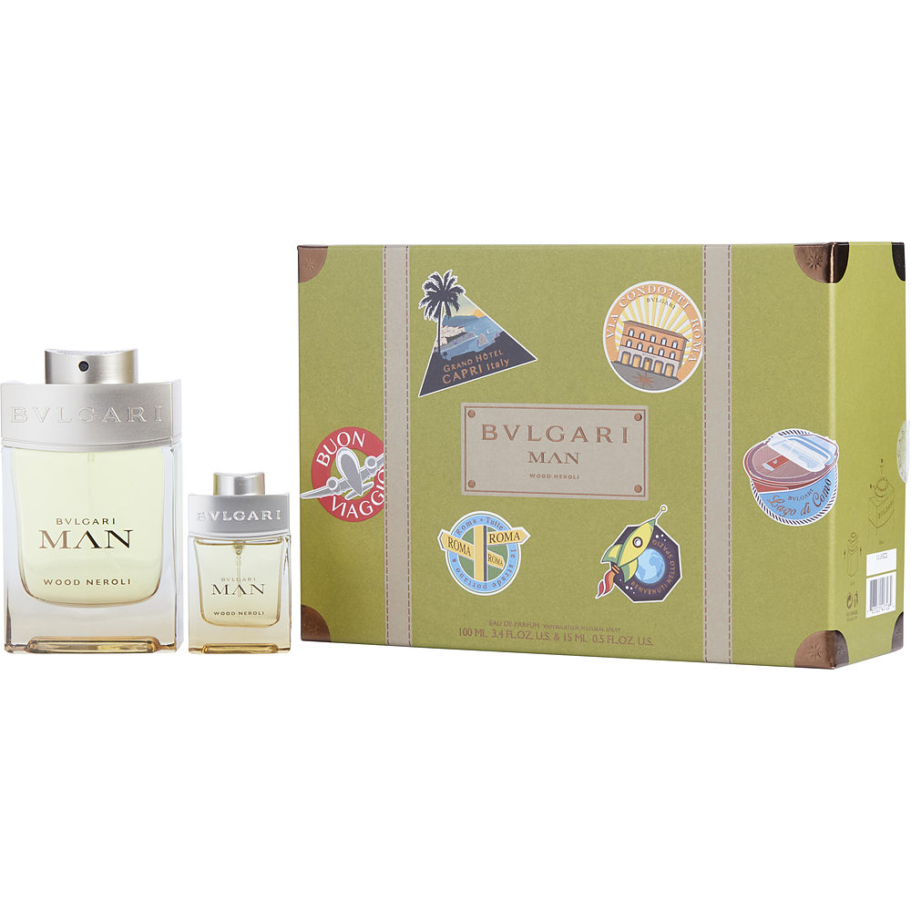 불가리 맨 우드 네롤리 세트 오드퍼퓸 100ml, 오드퍼퓸 15ml