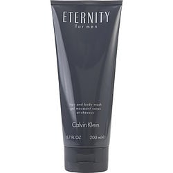Eternity by Calvin Klein HAIR AND BODY WASH 6.7 OZ for MEN