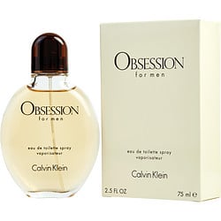 Obsession by Calvin Klein EDT SPRAY 2.5 OZ for MEN