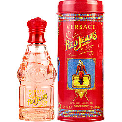 Red Jeans by Gianni Versace EDT SPRAY 2.5 OZ (NEW PACKAGING) for WOMEN