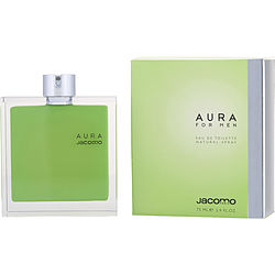 Aura by Jacomo EDT SPRAY 2.4 OZ for MEN