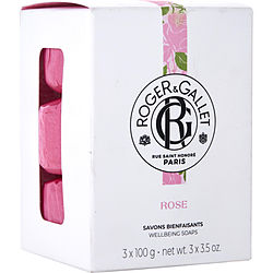Roger & Gallet Tea Rose by Roger & Gallet SOAP - BOX OF THREE AND EACH IS 3.5 OZ for UNISEX