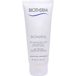 Biotherm by BIOTHERM Biotherm Biomains Age Delaying Hand & Nail Treatmen - Water Resistantt-100ml/3.3OZ for WOMEN