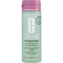 Clinique by Clinique Liquid Facial Soap Oily Skin Formula -200ml/6.7OZ for WOMEN