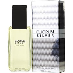 Quorum Silver by Antonio Puig EDT SPRAY 3.4 OZ for MEN