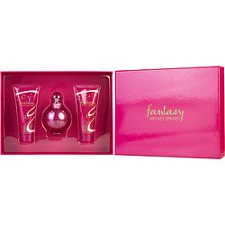 Fantasy Britney Spears by Britney Spears EDP SPRAY 3.3 OZ & BODY SOUFFLE 3.3 OZ & SHOWER GEL 3.3 OZ for WOMEN