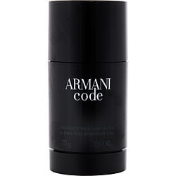 Armani Code by Giorgio Armani ALCOHOL FREE DEODORANT STICK 2.6 OZ for MEN