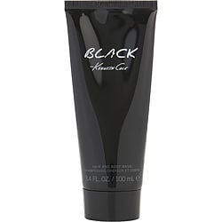 Kenneth Cole Black by Kenneth Cole HAIR AND BODY WASH 3.4 OZ for MEN