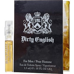 Dirty English by Juicy Couture EDT SPRAY VIAL ON CARD for MEN