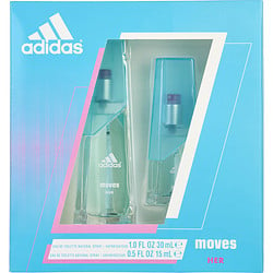 Adidas Moves by Adidas EDT SPRAY 1 OZ & EDT SPRAY 0.5 OZ for WOMEN