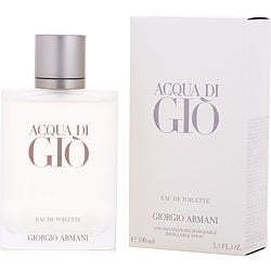Acqua Di Gio by Giorgio Armani EDT REFILLABLE SPRAY 3.3 OZ for MEN