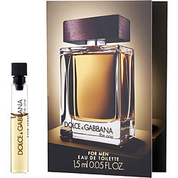 The One by Dolce & Gabbana EDT SPRAY VIAL ON CARD for MEN